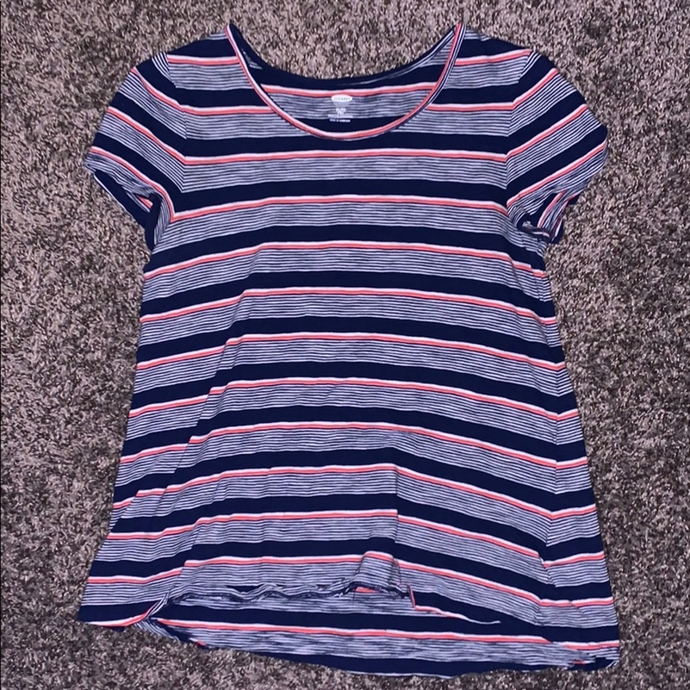 Women's Striped Short Sleeve